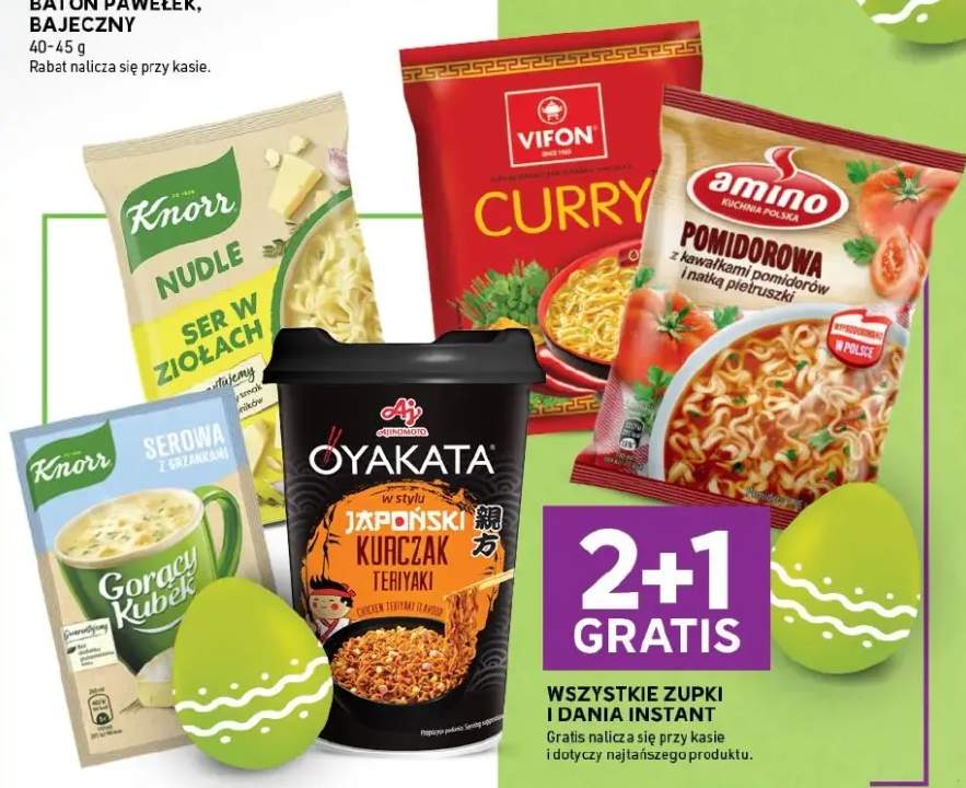 Danie instant pomidorowa z kawałkami pomidorów i nutą pietruszki