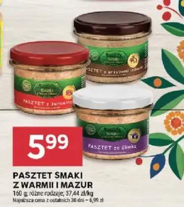 Pasztet smaki z warmii i mazur