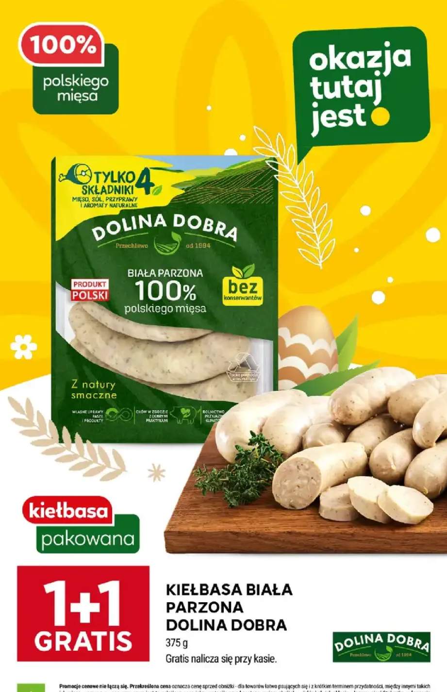 Kiełbasa biała parzona