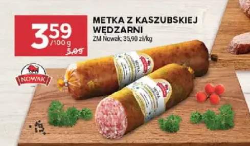 Metka z kaszubskiej wędzarni