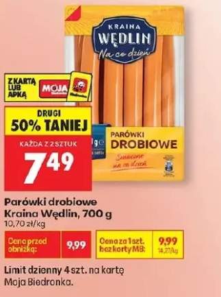 parówki drobiowe