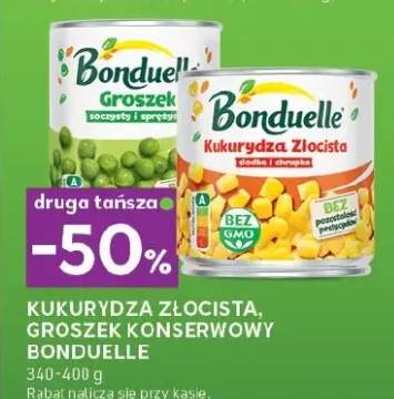 Kukurydza złocista, groszek konserwowy