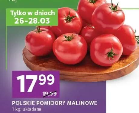 Polskie pomidory malinowe układane