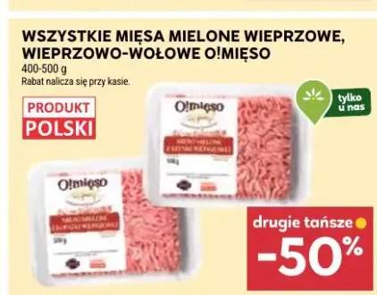 Mięso mielone wieprzowe, wieprzowo-wołowe