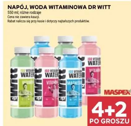 Napój, woda witaminowa Dr Witt