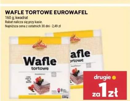 Wafle tortowe Eurowafel