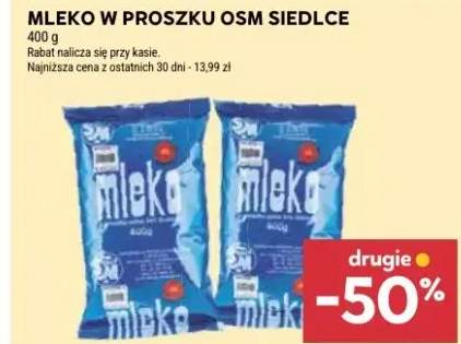 Mleko w proszku OSM siedlce