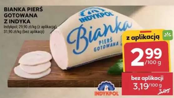 Bianka pierś gotowana z indyka