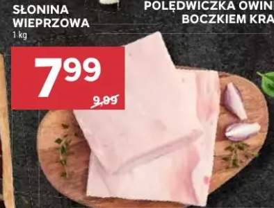 Słonina wieprzowa