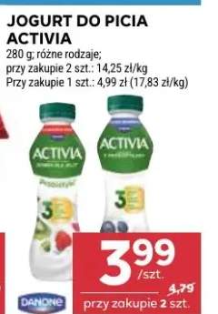 Jogurt do picia activia różne rodzaje