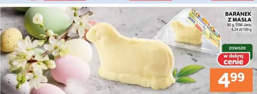 Baranek z masła