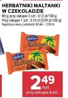 Herbatniki maltanki w czekoladzie