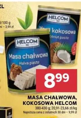 Masa chałwowa, kokosowa
