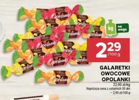 Galaretki owocowe opolanki