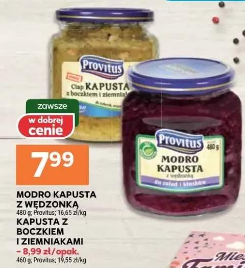 Modro kapusta z wędzónką