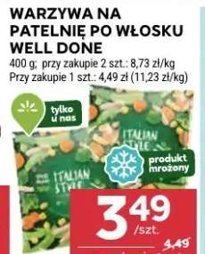 Warzywa na patelnię po włosku well done