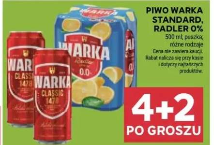 Piwo Warka Standard, Radler 0%