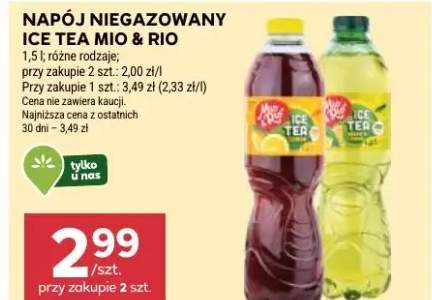 Napój niegazowany ice tea różne rodzaje
