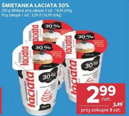 Śmietanka łaciata 30%