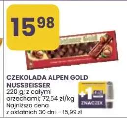 Czekolada alpen gold nusskusser