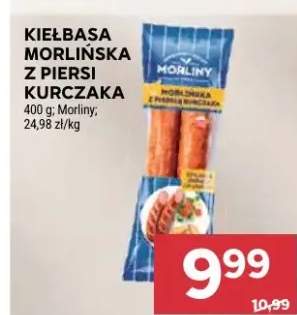 Kiełbasa morlińska z piersi z kurczaka