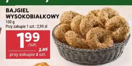 Bajgiel wysokobiałkowy