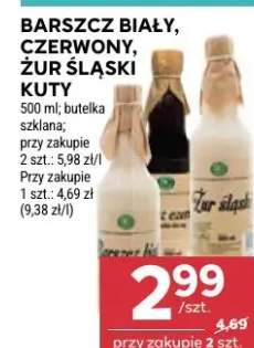 Barszcz biały, czerwony, żur śląski kuty