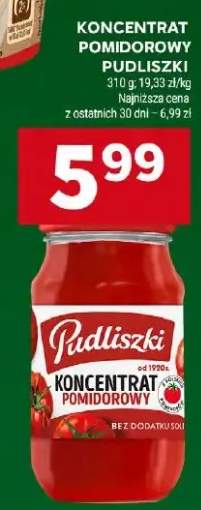 Koncentrat pomidorowy Pudliszki