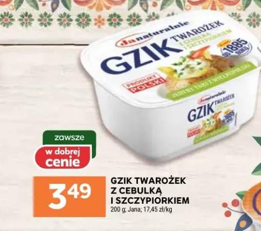 Twarożek z cebulką i szczypiorkiem