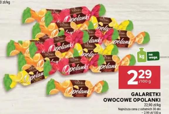 Galaretki owocowe Opolanki