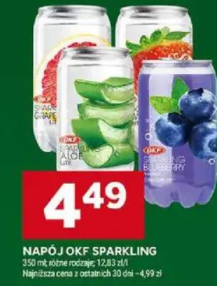Napój okf sparkling aloe, lychee, blueberry
