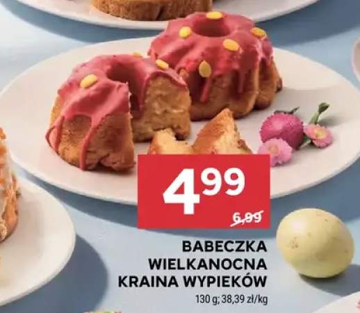 Babeczka wielkanocna kraina wypieków
