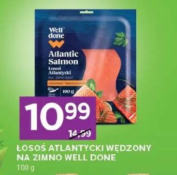 Łosoś atlantycki wędzony na zimno