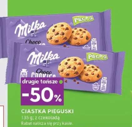 Ciastka Pieguski z czekoladą