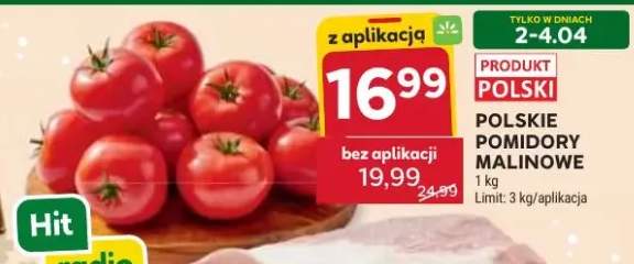 Pomidory malinowe polskie