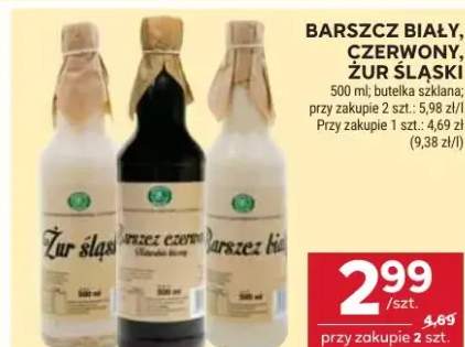 Barszcz biały, czerwony, żur śląski