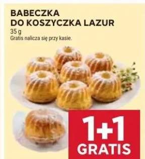 Babeczka do koszyczka lazur