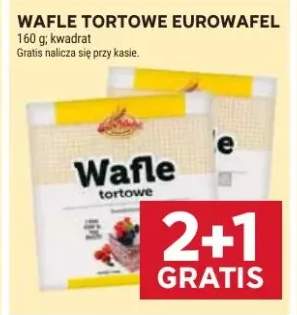 Wafle tortowe Eurowafel