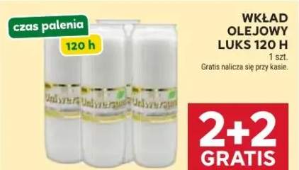 Wkład olejowy Luks 120 h