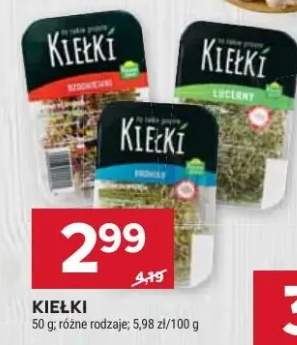 Kiełki różne rodzaje