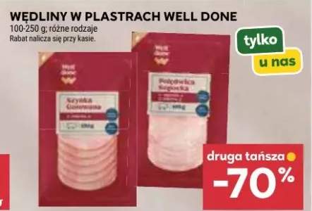 Wędliny w plastrach różne rodzaje