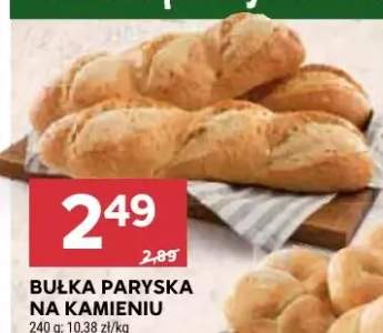 Bułka paryska na kamieniu