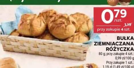 Bułka ziemniaczana różyczka