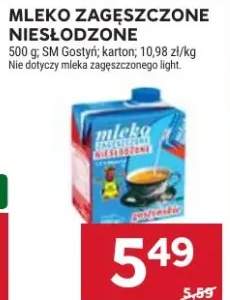 Mleko zagęszczone niesłodzone