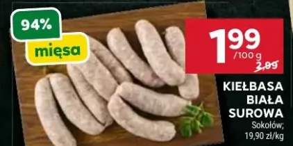 Kiełbasa biała surowa Sokołów