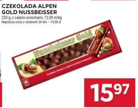 Czekolada Alpen Gold Nussbeisser