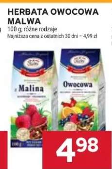 Herbata owocowa malwa