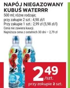 Napój niegazowany kubuś waterrr