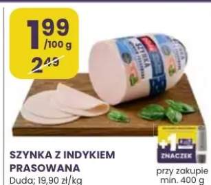 Szynka z indykiem prasowana