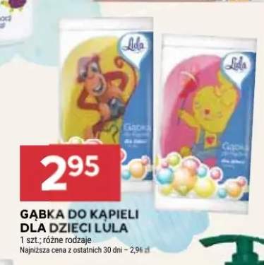 Gąbka do kąpieli dla dzieci